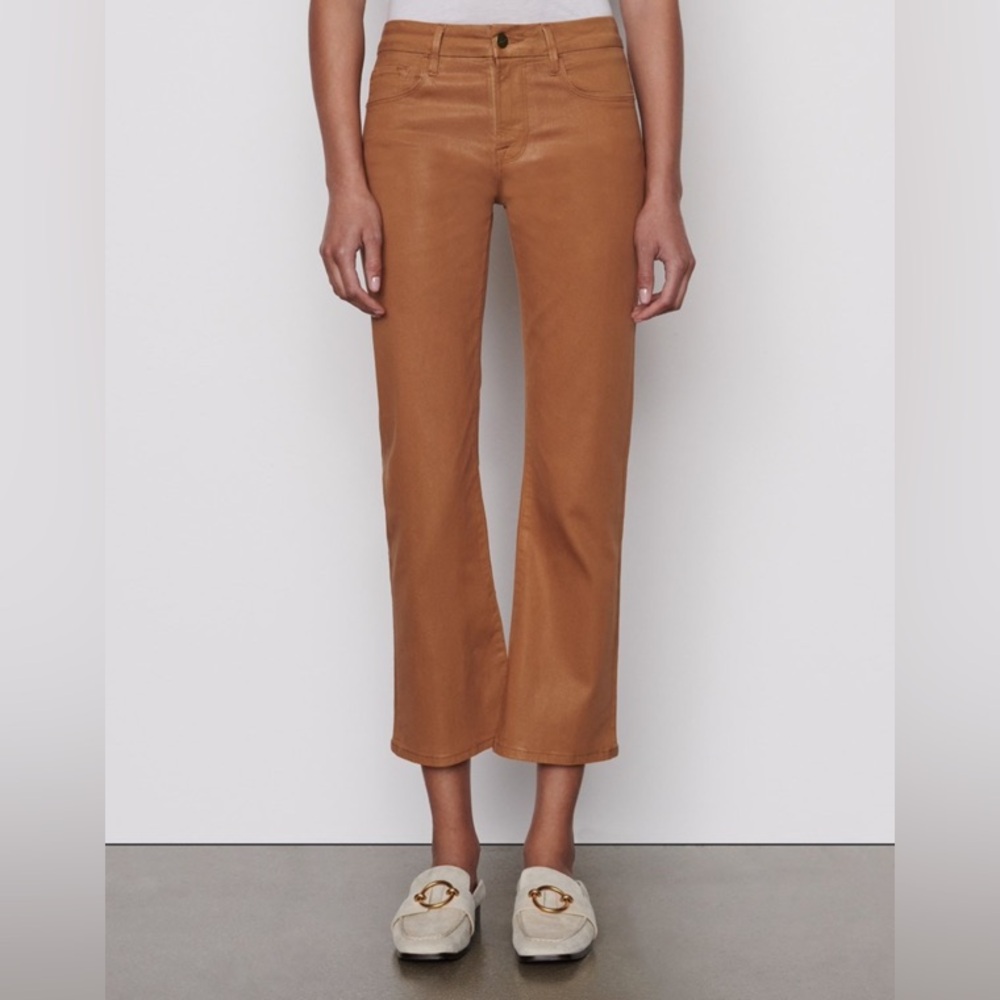 NWT Frame Denim Le Crop Mini Boot